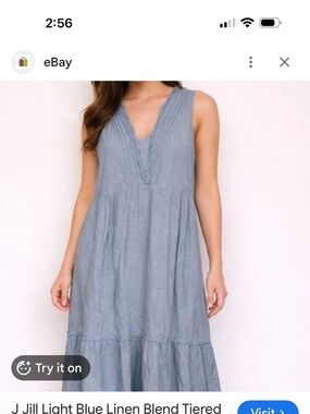 j jill tiered linen dress J.Jill | A wise man once said, You're going to need these versatile summer dresses in your wardrobe. And he was right!